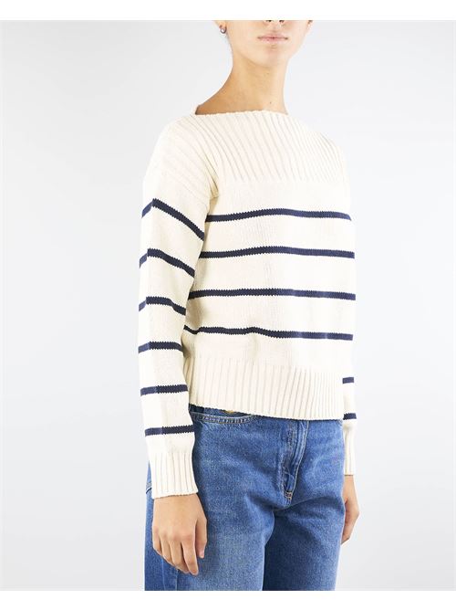 Maglia in filato di cotone a righe Max Mara Weekend MAX MARA WEEKEND | Maglia | AUSONIA15